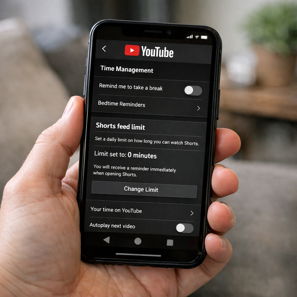 YouTube终于给了用户一个狠选项：把Shorts彻底关掉