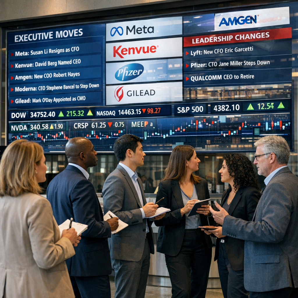 高管大挪移：从 Meta 董事会到生物医药 CFO，谁在重写 2026 年企业权力地图