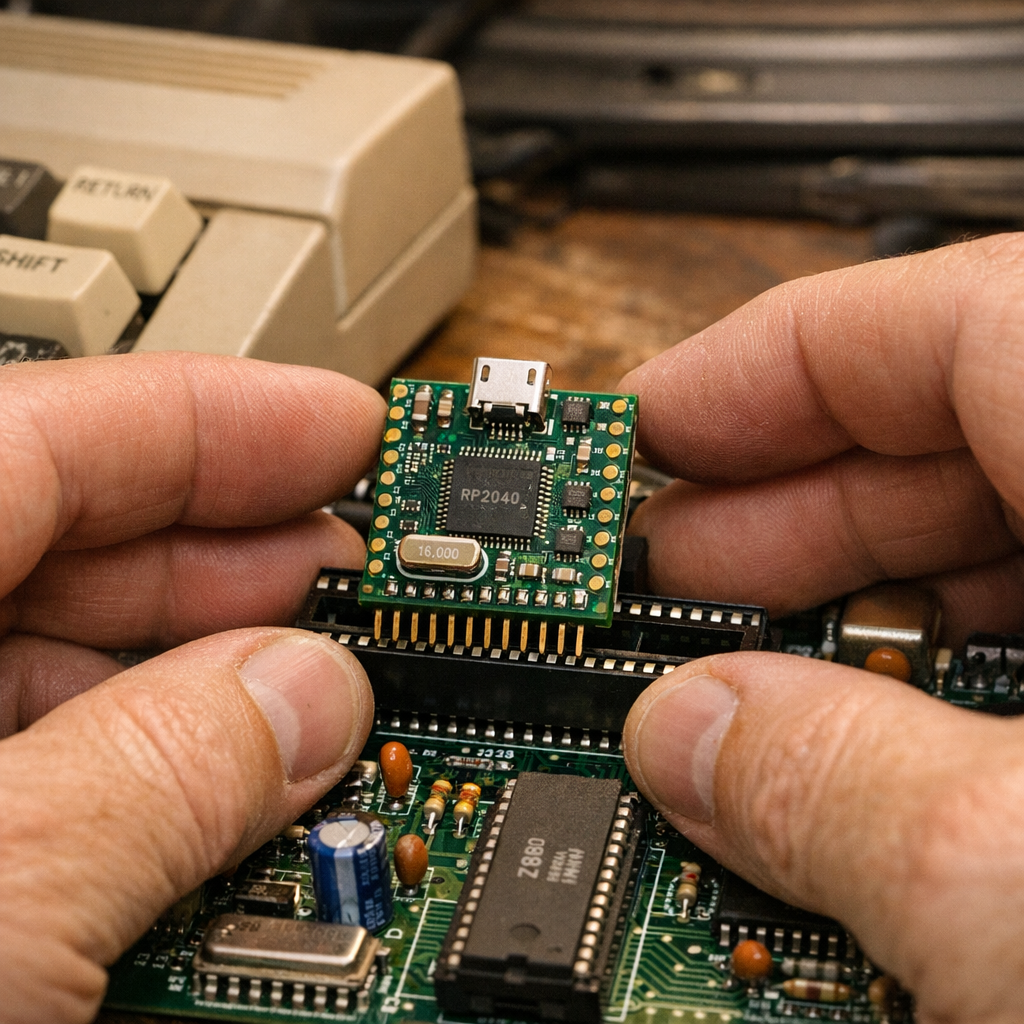 把一颗 Z80“偷梁换柱”：picoZ80 想让老电脑一夜长出 Wi-Fi、虚拟磁盘和新人生