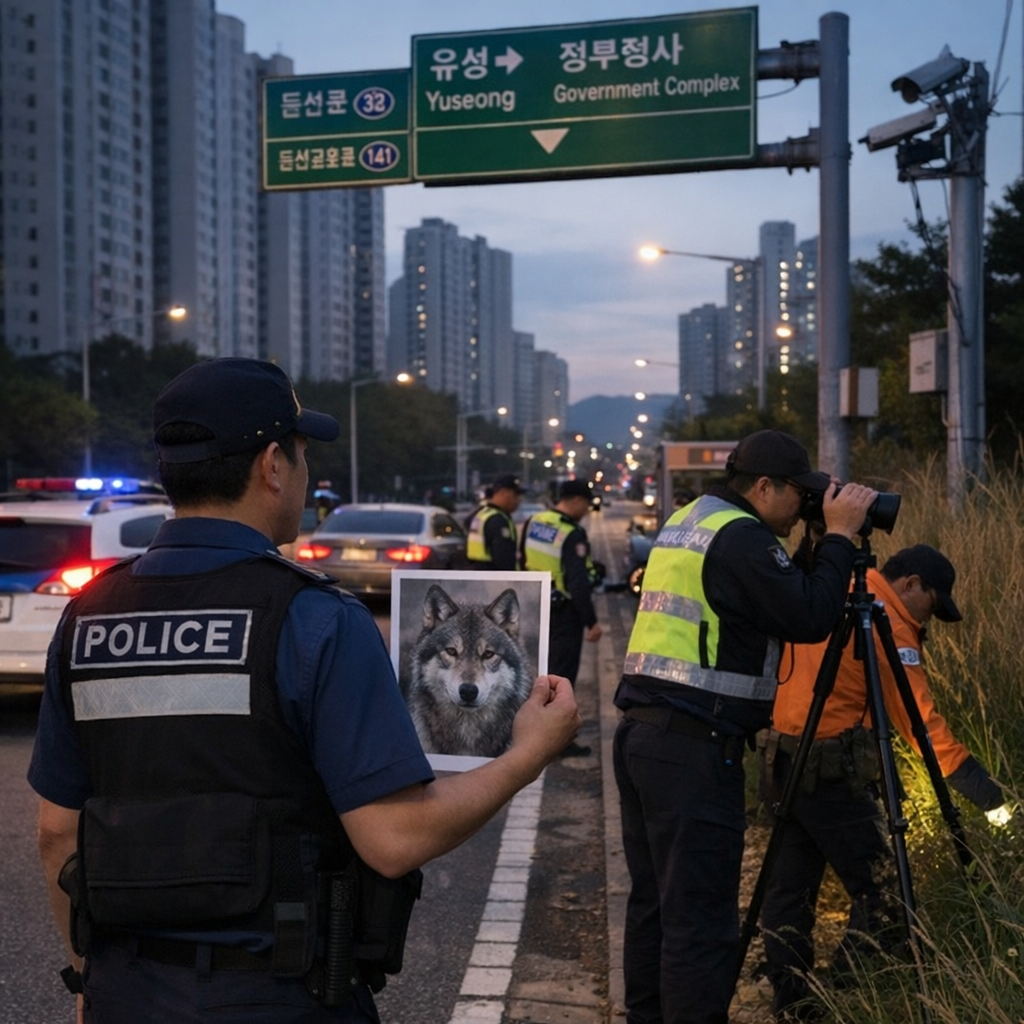 韩国男子因“AI狼照”被捕：一张假图把公共应急拖进核验泥潭