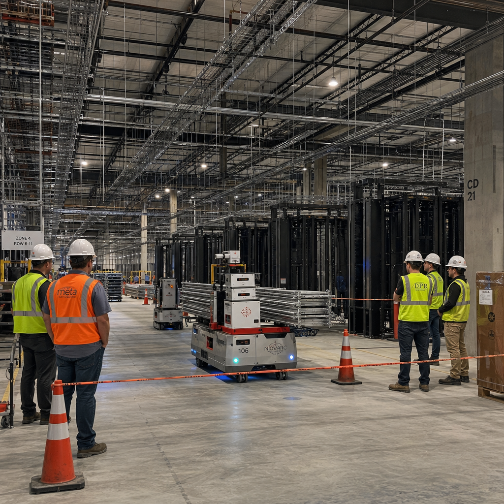 软银想让机器人造数据中心，1000 亿美元估值跑得太快了