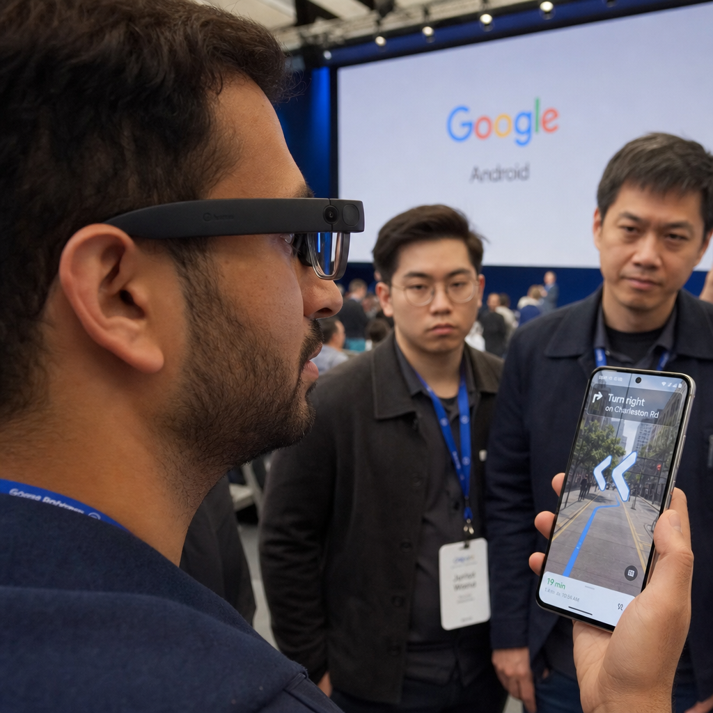 Google 的显示版 AI 眼镜快能用了,但现在还不是掏钱的时候