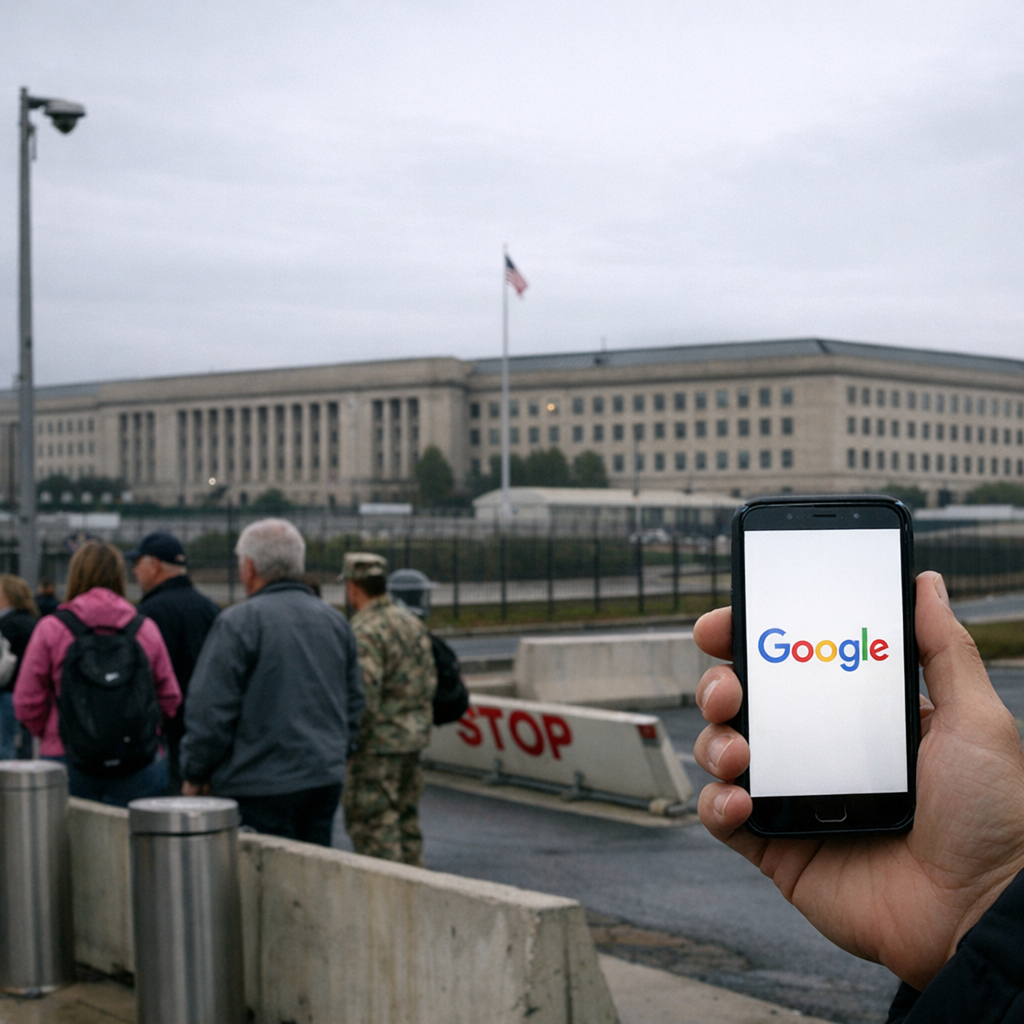 Google据称向五角大楼开放AI模型，真正争议在“合法用途”有多宽