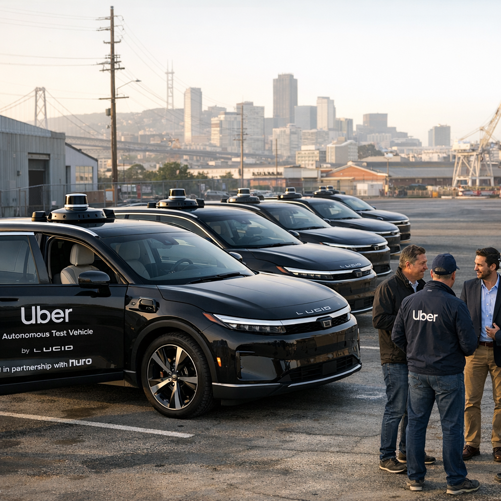 Lucid一边卖出更多Robotaxi，一边换帅：这家电动车公司正把命运押在Uber和中东资本上