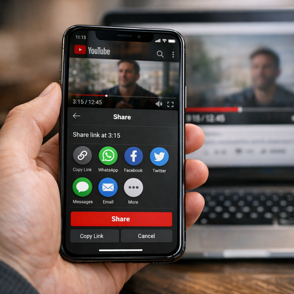 YouTube手机端终于补上“时间戳分享”这块短板，但顺手也把 Clips 送走了