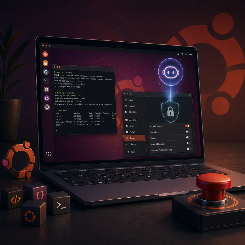 Ubuntu 加 AI，真正的雷不是功能，而是没有总闸