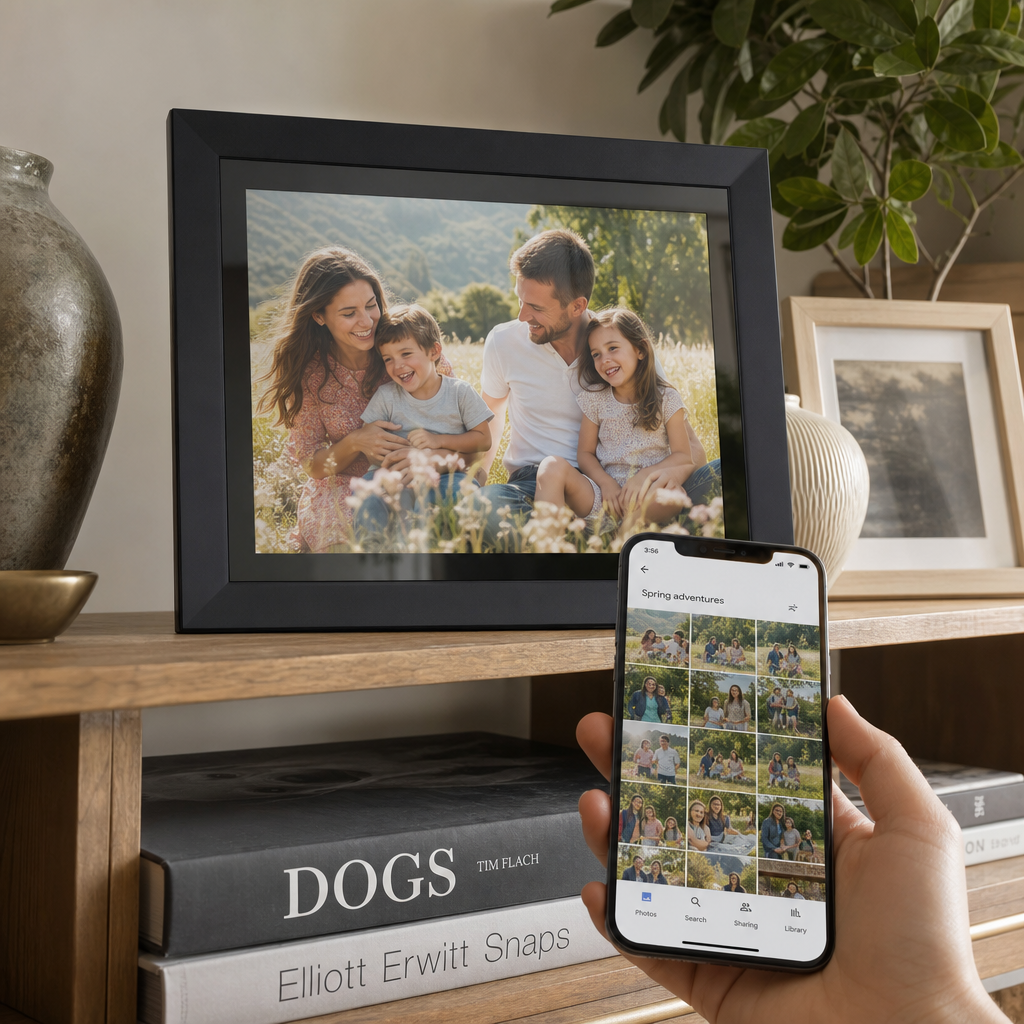 Aura 相框保住 Google Photos 自动同步，但旧用户要重新连相册