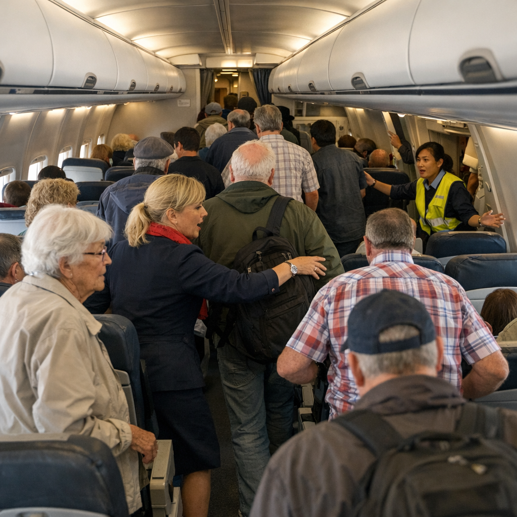 90秒逃生神话，可能该改写了：一项飞机撤离研究把“老人坐哪儿”变成了安全问题