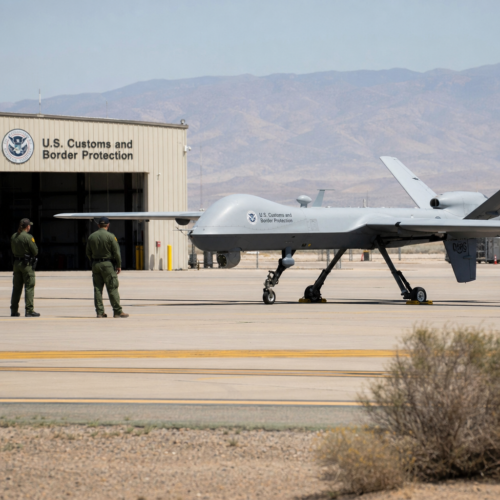 CBP砸2.65亿美元买MQ-9B：边境无人机扩编，真正该盯住的是谁能调用