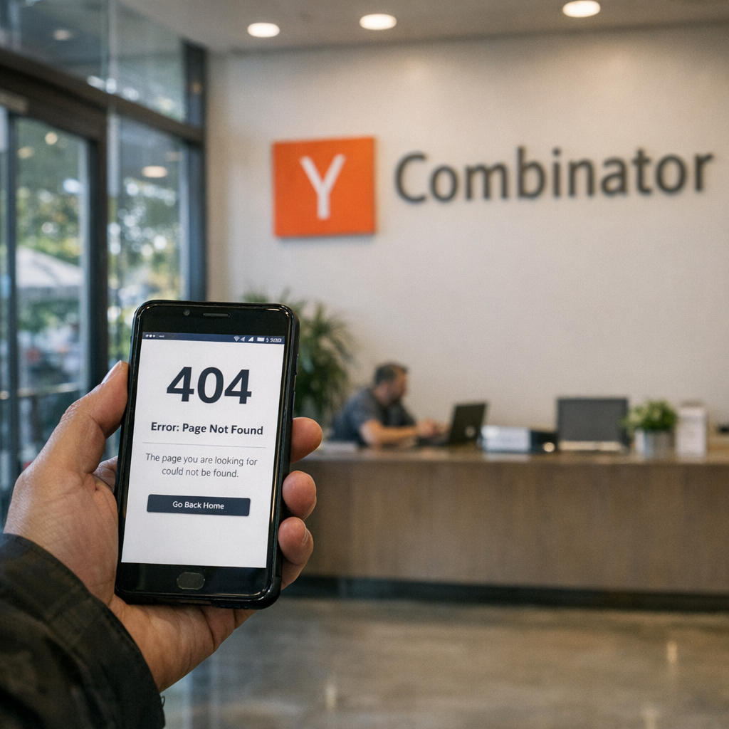一篇 404,也是一则信号:当 YC 创业公司页面突然消失,我们该关注什么