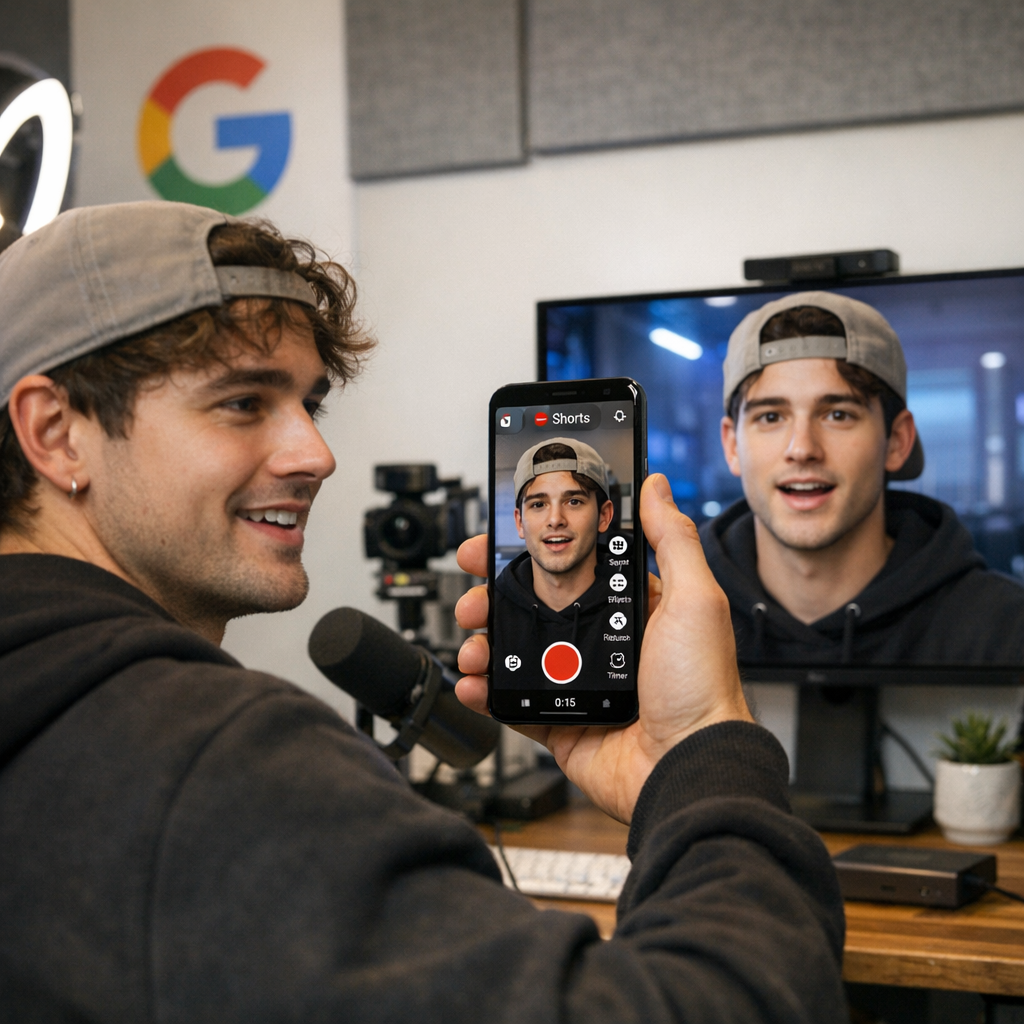 YouTube让你一键“克隆自己”：Google把AI分身送进短视频，也把深伪难题推得更近了