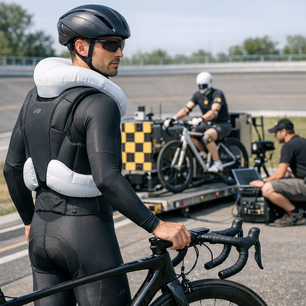 骑行头盔之后，下一个安全标配会是“穿在身上的气囊”吗？