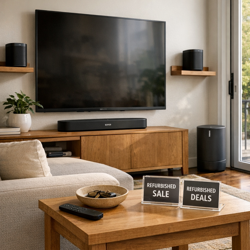 Sonos 官方翻新音箱大促 4 月 24 日结束：便宜能买，生态账要先算