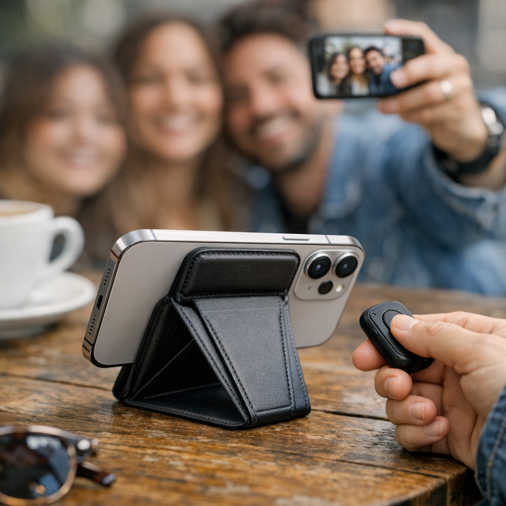 一个钱包开始抢三脚架和 AirTag 的饭碗：MOFT 把 MagSafe 配件卷到了新高度