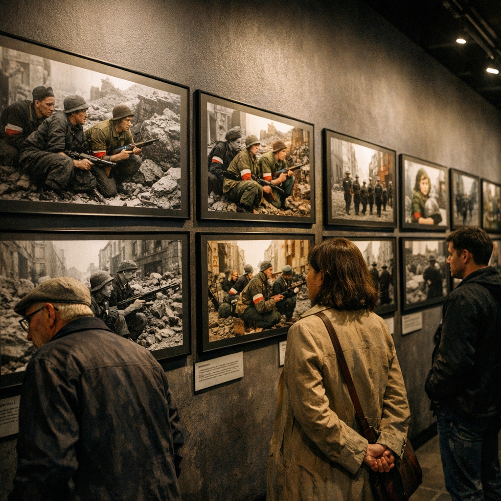 100张华沙起义照片被上色：历史变近了，真实感也换了主人