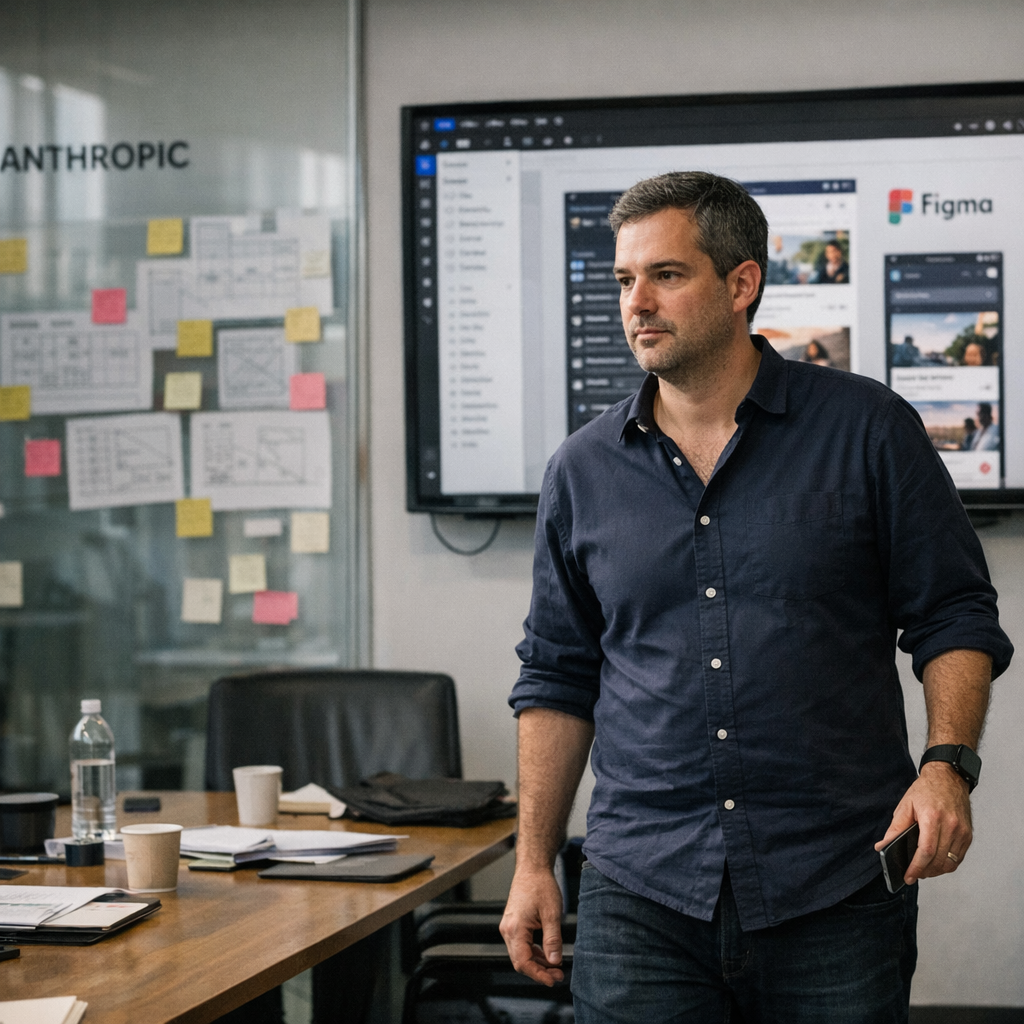 Anthropic盯上Figma饭碗？一位董事离席，AI软件战争却刚刚开场