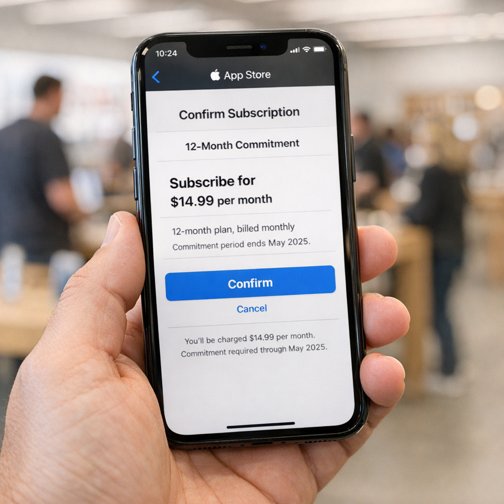 Apple 给 App Store 订阅加了“月付年约”：便宜一点，但别忘了它仍会续约