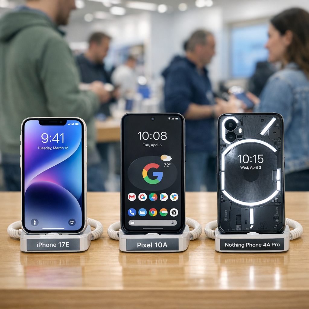 600美元以下，手机市场最残酷也最诚实的战场：苹果、谷歌和Nothing的新预算机之争