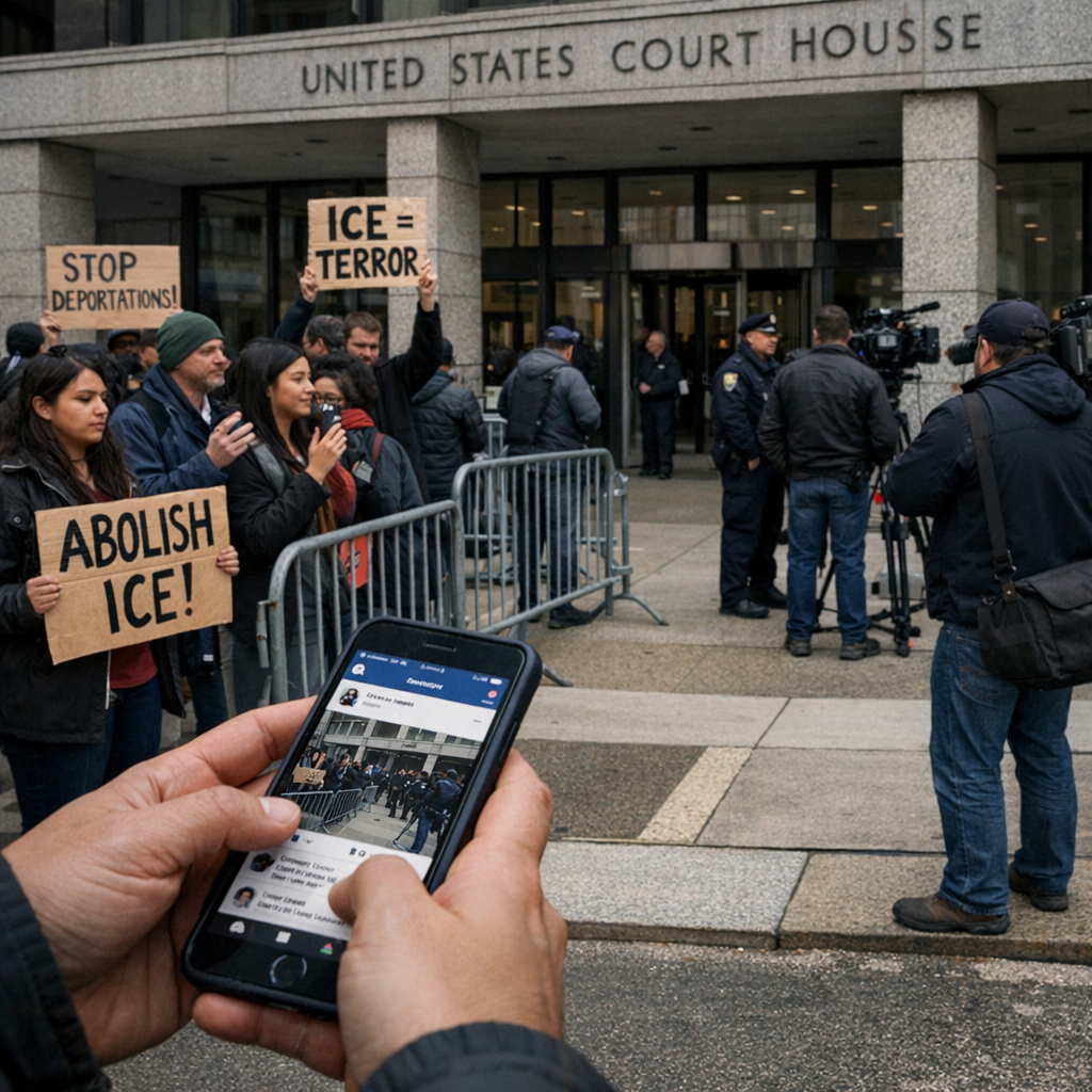 法院判特朗普政府越线：要求苹果和 Facebook 下架“追踪 ICE”信息，不是执法，是审查