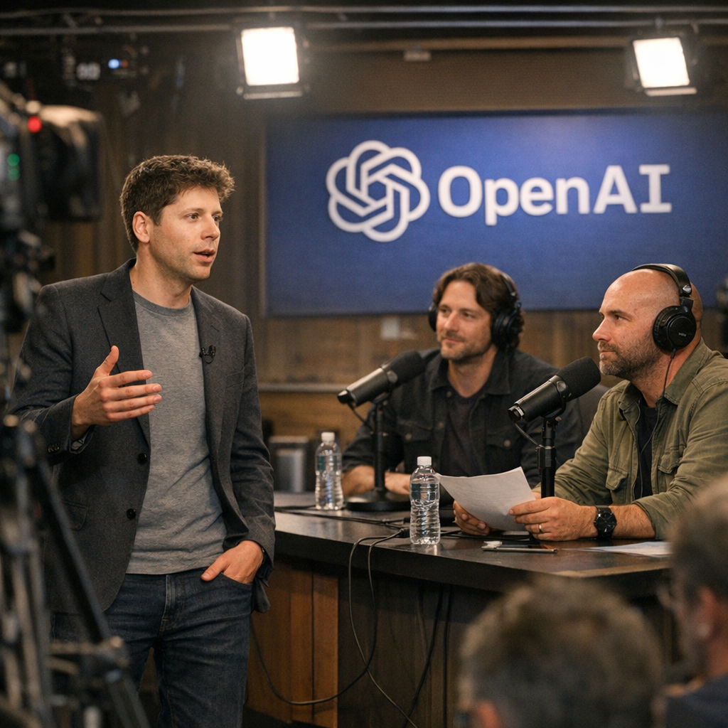 OpenAI买下一档硅谷脱口秀：当AI巨头开始“收编话语场”