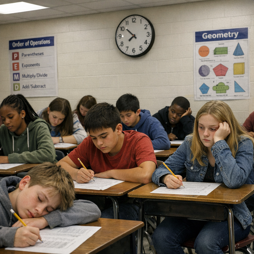 美国13岁学生成绩再下滑：数学跌得更重，教育鸿沟还在继续变深