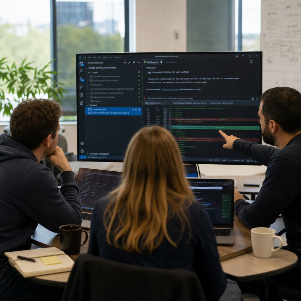 VS Code 合并默认开启 AI co-author 署名的 PR，透明度与同意权开始正面冲突